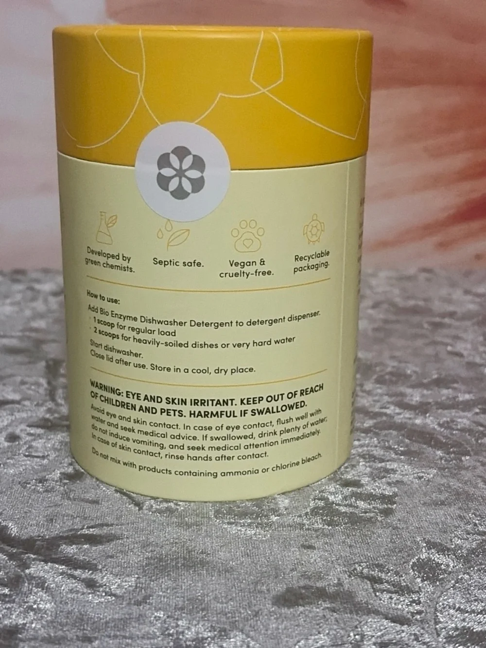 Dirty Labs Dishwasher Detergent Booster Aestival Powder 48 Loads 1lb